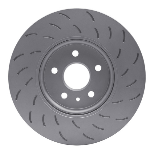 R1 16-19 Chevrolet CRUZE Right Front Slotted GeoSPEC Coated Rotor