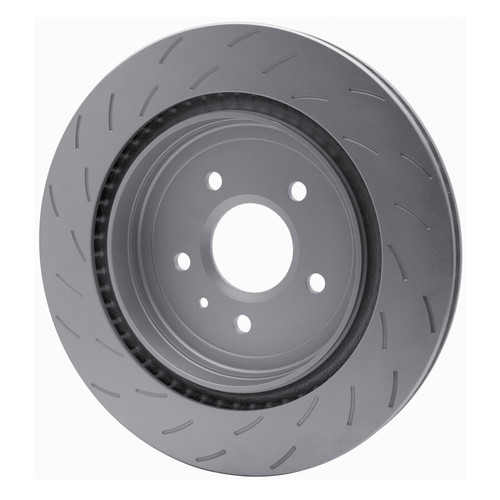 R1 14-14 Chevrolet Corvette Rear Slotted GeoSPEC Coated Rotor