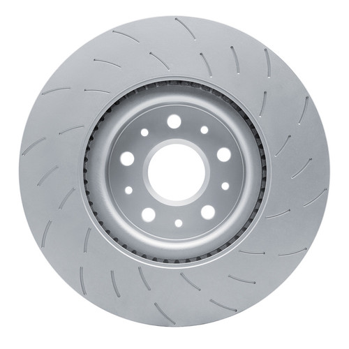 R1 16-19 Chevrolet Camaro Right Front Slotted GeoSPEC Coated Rotor