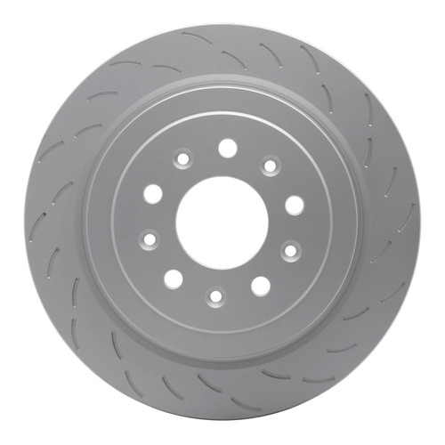 R1 16-19 Cadillac ATS Right Rear Slotted GeoSPEC Coated Rotor