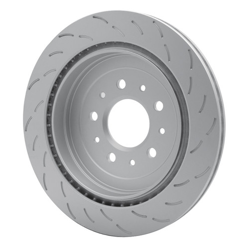 R1 16-19 Cadillac ATS Right Rear Slotted GeoSPEC Coated Rotor