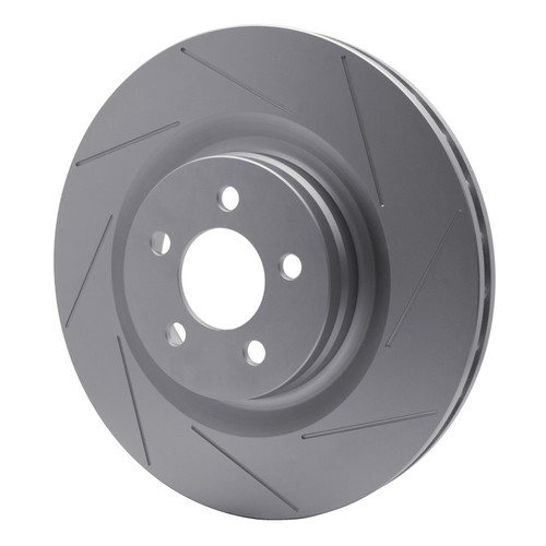 R1 05-20 Chrysler 300 Front Slotted GeoSPEC Coated Rotor