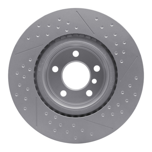 R1 12-20 BMW M140i (Mexico) Rear Dimpled & Slotted GeoSPEC Coated Rotor