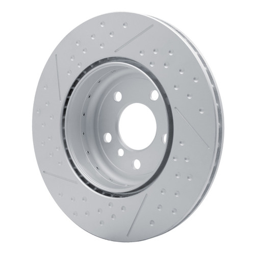 R1 13-21 BMW 430I xDrive Rear Carbon Alloy GeoMET Dimpled & Slotted Rotor