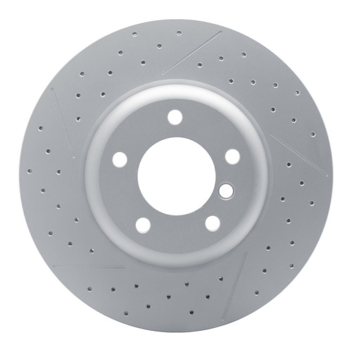 R1 13-13 BMW 135IS Front Drilled & Slotted Carbon Alloy GeoMET Rotor