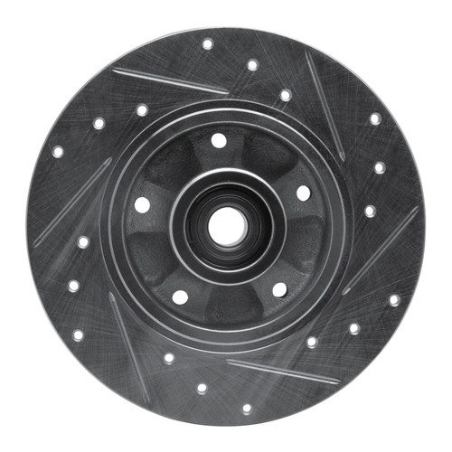 R1 11-15 Renault Fluence (Mexico) Rear Left Drilled & Slotted Silver Brake Rotor