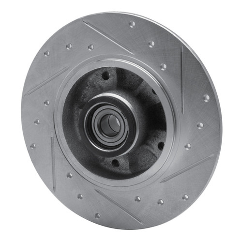 R1 02-11 Nissan APRio (Mexico) Front Left Drilled & Slotted Silver Brake Rotor