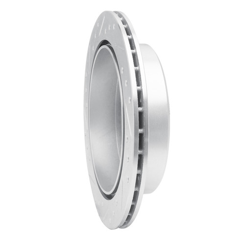 R1 92-06 Mazda MPV Rear Right Drilled & Slotted Silver Brake Rotor