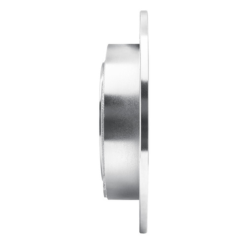 R1 95-02 Mazda Millenia Rear Right Drilled & Slotted Silver Brake Rotor