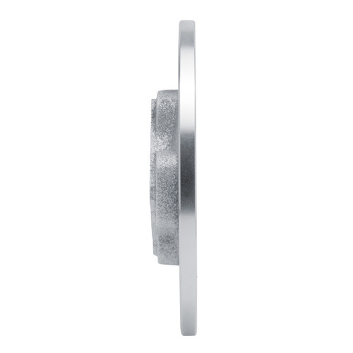 R1 81-85 Mazda GLC Front Left Drilled & Slotted Silver Brake Rotor