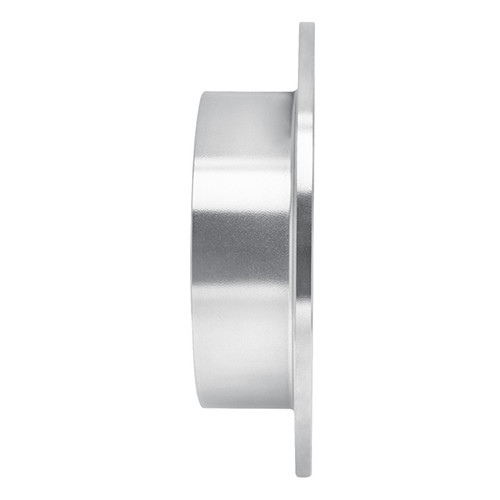 R1 04-09 Lexus RX350 Rear Right Drilled & Slotted Silver Brake Rotor