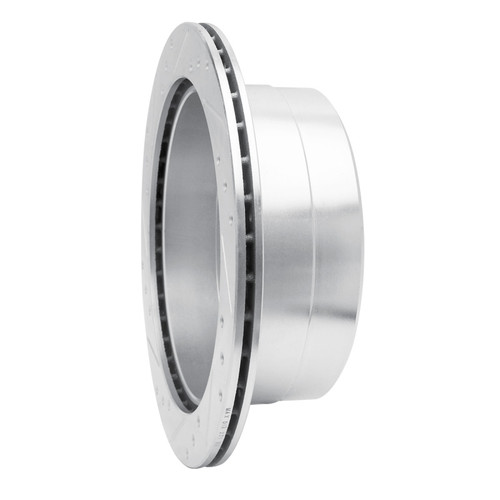 R1 98-07 Lexus LX470 Rear Right Drilled & Slotted Silver Brake Rotor