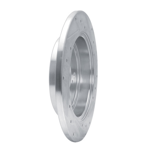 R1 15-25 Lexus ES250 Rear Right Drilled & Slotted Silver Brake Rotor