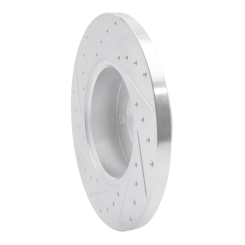 R1 96-00 Volkswagen EuroVan Front Right Drilled & Slotted Silver Brake Rotor EDZ-74042R