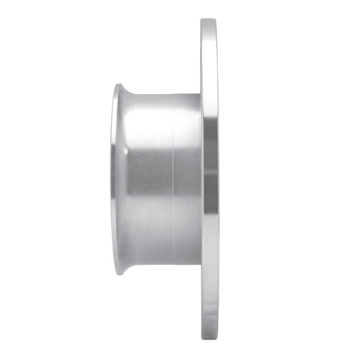 R1 72-78 Volkswagen Type 2 Front Left Drilled & Slotted Silver Brake Rotor