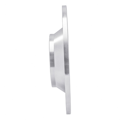 R1 05-11 Audi A6 Quattro Rear Right Drilled & Slotted Silver Brake Rotor