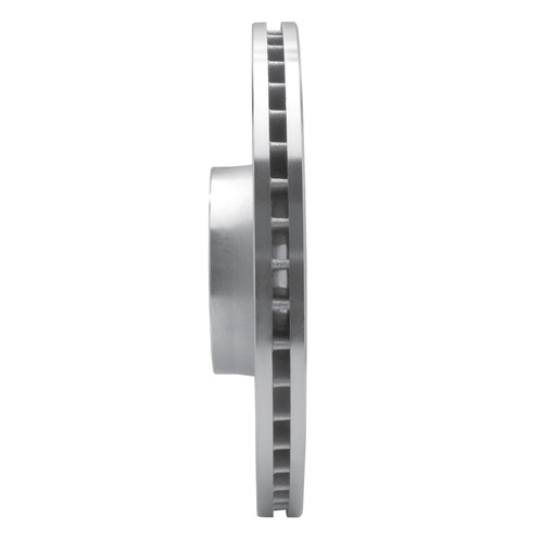 R1 01-03 Audi S8 Front Left Drilled & Slotted Silver Brake Rotor