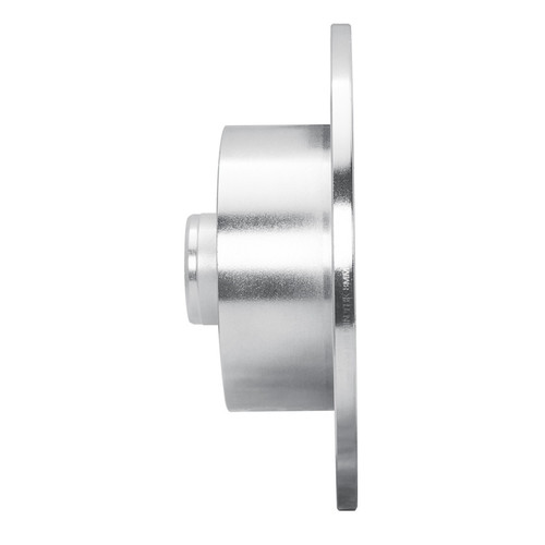 R1 96-08 Audi A4 (Mexico) Rear Right Drilled & Slotted Silver Brake Rotor