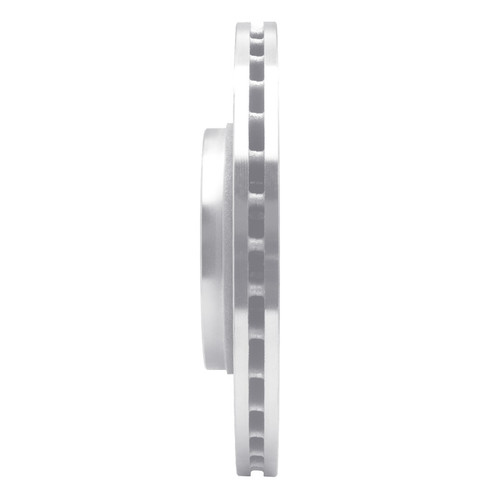 R1 20-25 Nissan Kicks Front Left Drilled & Slotted Silver Brake Rotor