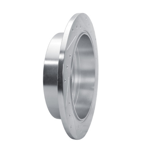 R1 80-82 Nissan 720 DATSUN Front Right Drilled & Slotted Silver Brake Rotor