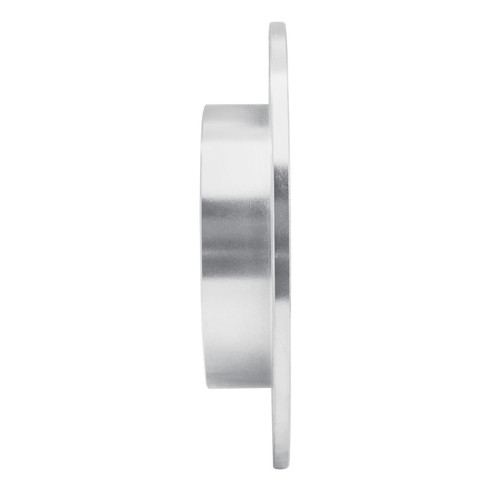 R1 89-98 Nissan 240SX Rear Right Drilled & Slotted Silver Brake Rotor