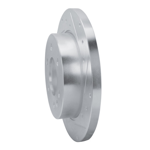 R1 19-25 Freightliner SprintER 2500 Rear Right Drilled & Slotted Silver Brake Rotor