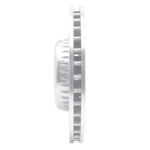 R1 15-23 Mercedes-Benz C300 Sedan Front Left Drilled & Slotted Silver Brake Rotor