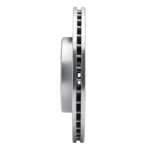 R1 90-95 Mercedes-Benz 400E Front Left Drilled & Slotted Silver Brake Rotor