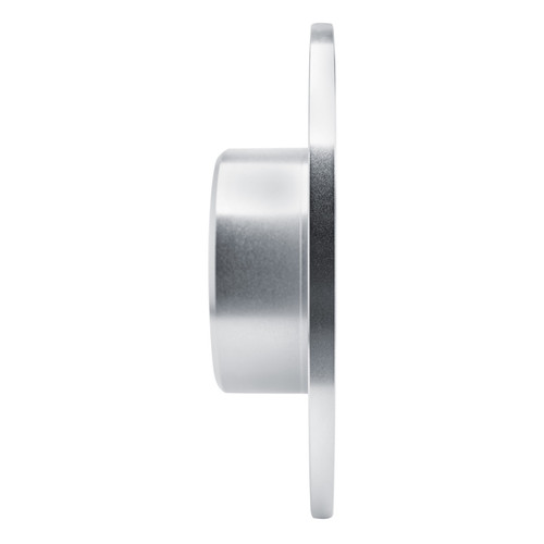 R1 65-73 Mercedes-Benz 250SEC Front Left Drilled & Slotted Silver Brake Rotor