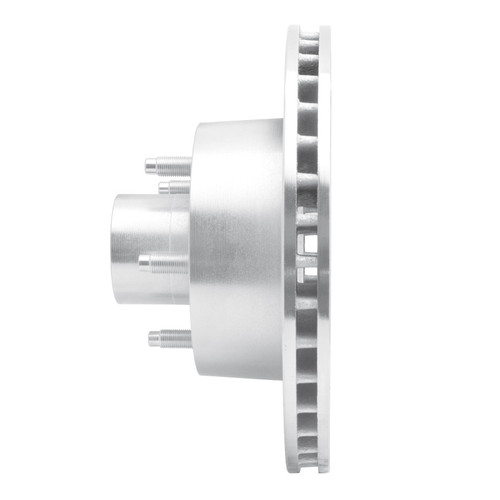 R1 79-91 Ford Country Squire Front Left Drilled & Slotted Silver Brake Rotor