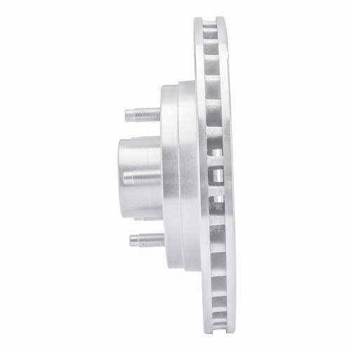 R1 84-87 Lincoln CONTINENTAL Front Right Drilled & Slotted Silver Brake Rotor