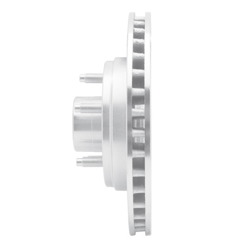 R1 87-92 Lincoln Mark VII Front Right Drilled & Slotted Silver Brake Rotor