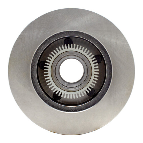 R1 94-95 Ford BRONCO Front Right Drilled & Slotted Silver Brake Rotor EDZ-54237R