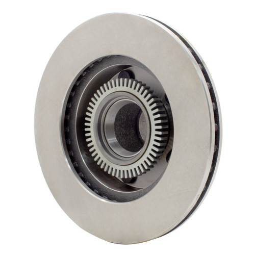 R1 94-95 Ford BRONCO Front Left Drilled & Slotted Silver Brake Rotor EDZ-54237L