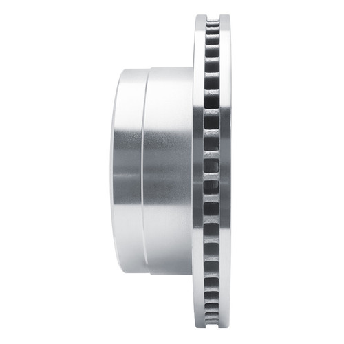 R1 11-22 Ford F-450 Super Duty Rear Left Drilled & Slotted Silver Brake Rotor