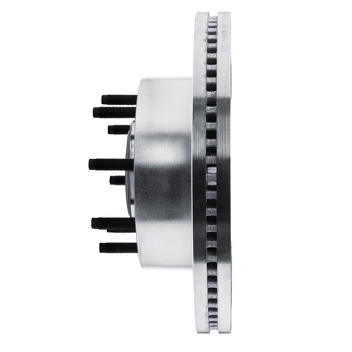 R1 11-25 Ford F-250 2WD (Super Duty) Front Left Drilled & Slotted Silver Brake Rotor