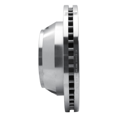 R1 08-20 Ford E-Super Duty Rear Left Drilled & Slotted Silver Brake Rotor