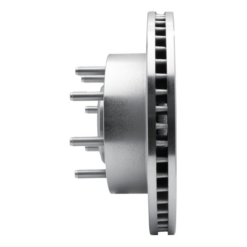 R1 06-12 Ford F-250 2WD (Super Duty) Front Left Drilled & Slotted Silver Brake Rotor