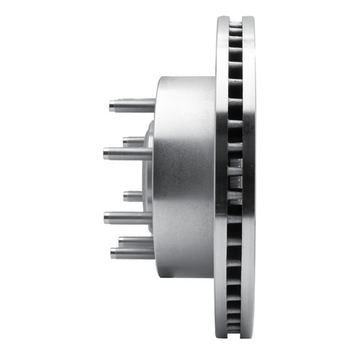 R1 05-07 Ford F-250 2WD (Super Duty) Front Left Drilled & Slotted Silver Brake Rotor