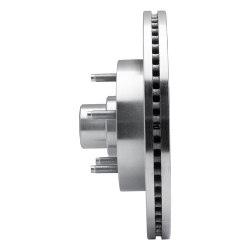 R1 04-06 Ford E-150 Club Wagon Front Right Drilled & Slotted Silver Brake Rotor