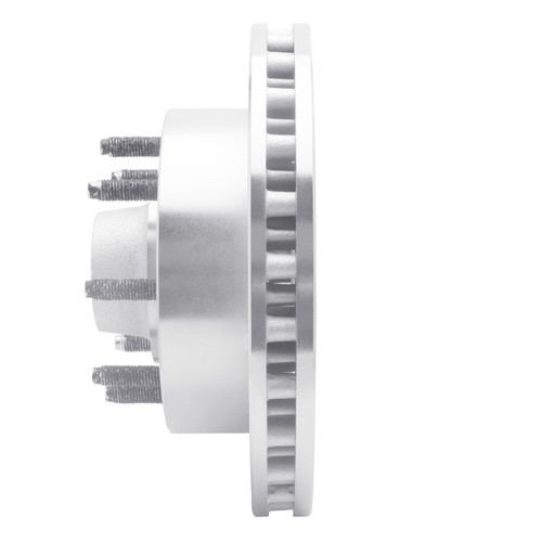 R1 99-02 Ford F-250 2WD (Super Duty) Front Right Drilled & Slotted Silver Brake Rotor