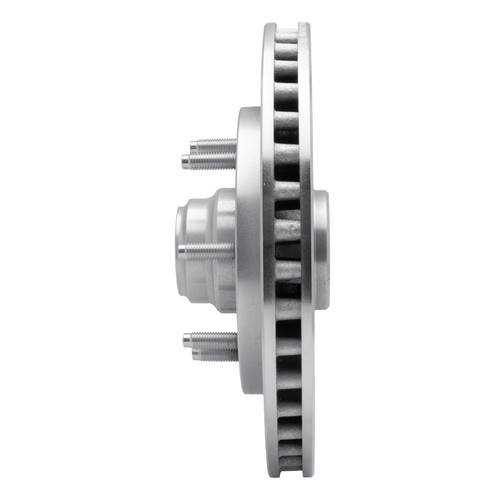 R1 97-02 Ford F-150 RWD Front Left Drilled & Slotted Silver Brake Rotor