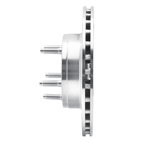 R1 93-94 Ford Explorer Front Right Drilled & Slotted Silver Brake Rotor