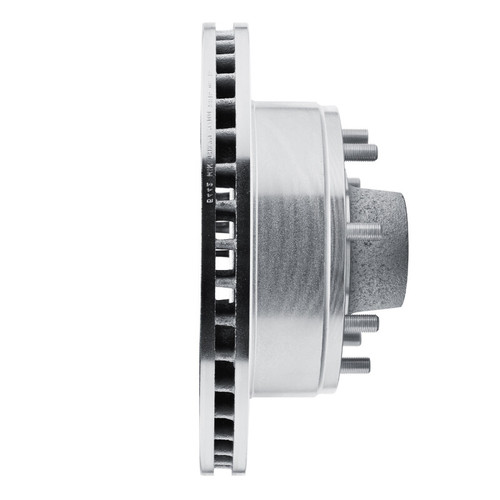 R1 80-85 Ford E-250 Econoline Club Wagon Front Right Drilled & Slotted Silver Brake Rotor