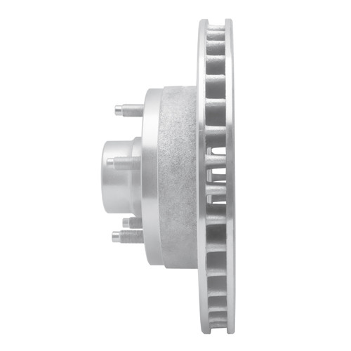 R1 73-73 Ford Country Squire Front Left Drilled & Slotted Silver Brake Rotor