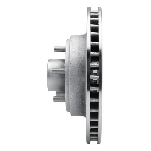 R1 70-72 Ford Country Squire Front Left Drilled & Slotted Silver Brake Rotor