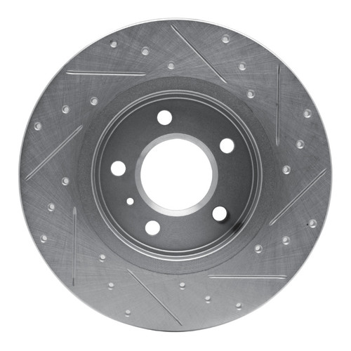 R1 05-05 Buick TERRAZA Rear Left Drilled & Slotted Silver Brake Rotor EDZ-52025L