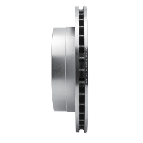 R1 03-05 Chevrolet Silverado 1500 Rear Left Drilled & Slotted Silver Brake Rotor