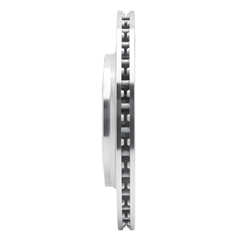 R1 16-24 Cadillac ATS Rear Right Drilled & Slotted Silver Brake Rotor