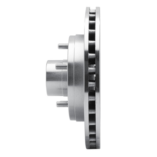 R1 78-78 Buick CENTURY Front Left Drilled & Slotted Silver Brake Rotor